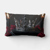 Gothic Dark Fantasy Kroon Kussen (Achterkant)