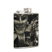 Gothic Dark Masquerade Masks Black Heupfles (Rechts)