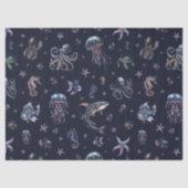 Gothic Dark Underwater World Tissuepapier (Voorkant)
