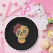Gothic Day of the Dead Papieren Bordje (Feest)