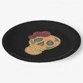 Gothic Day of the Dead Papieren Bordje (Gekanteld)