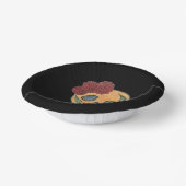 Gothic Day of the Dead Papieren Kommen (Gebogen)