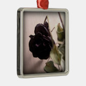 Gothic Dead Roos Metalen Ornament (Rechts)