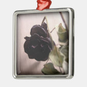 Gothic Dead Roos Metalen Ornament (Links)