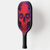 Gothic Death Skull Skeleton Custom Pickleball Paddle (Links)