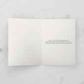 Gothic Deco | Skyline Toast Modern Feestdagen Kaart (Binnen)