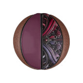 Gothic Design Basketbal op maat (Verticaal)