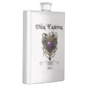  Gothic Design Flask met Paarse Kunst Flacon (Rechts)