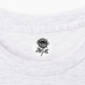 Gothic Devil Rose Sticker – Donkere Horror Bloem (Aangebracht)