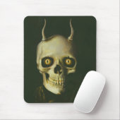 Gothic Devil Skull Mousepad Muismat (Met muis)