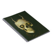 Gothic Devil Skull Notitieboek (Rechterzijde)
