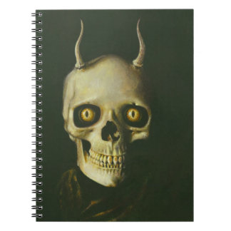 Gothic Devil Skull Notitieboek