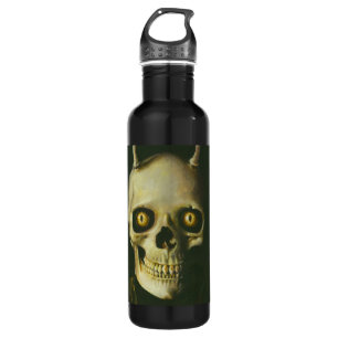 Gothic Devil Skull Waterfles