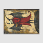 Gothic Devil Vampire + Horns + Wings BB5 Decoupage Tissuepapier (Voorkant)