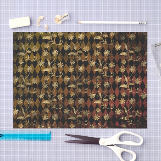 Gothic Diamond Halloween Tissuepapier (Craft)