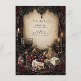 Gothic Dinner Menu Kaart
