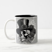 Gothic doet de romantiek herleven tweekleurige koffiemok (Links)