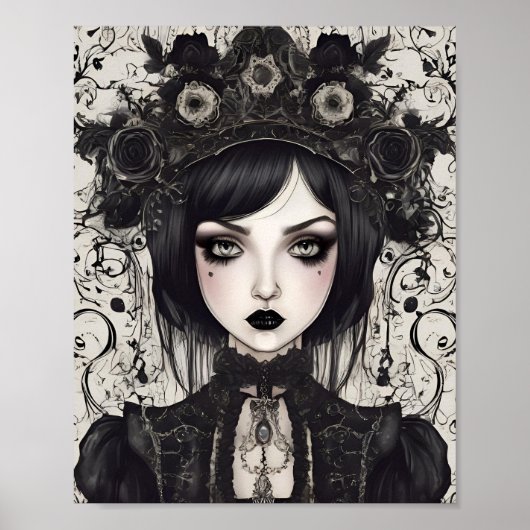 Gothic doet het gezicht herleven poster (Voorkant)