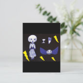 Gothic Doll Briefkaart (Staand voorkant)