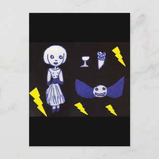 Gothic Doll Briefkaart