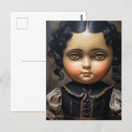 Gothic Doll Briefkaart - Strange Charm