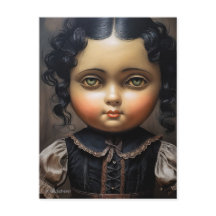  Gothic Doll Briefkaart - Strange Charm