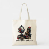 Gothic Doll's Book Club Canvas tas (Achterkant)