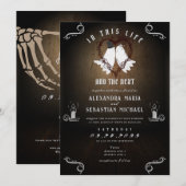 Gothic Donker In Dit Leven & Het Volgende Spookbru Kaart (Voorkant / Achterkant)