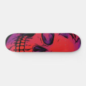 Gothic Dood Skelet Skelet Aangepast Persoonlijk Skateboard (Horizontaal)