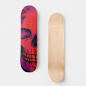 Gothic Dood Skelet Skelet Aangepast Persoonlijk Skateboard (Voorkant)