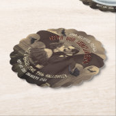 Gothic Dracula en Victoriaans Beauty Romantisch Kartonnen Onderzetters (Gekanteld)