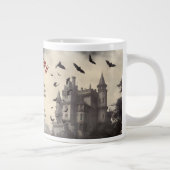 Gothic Dracula's Castle Horror Halloween Grote Koffiekop (Rechts)