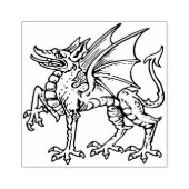 Gothic Dragon Art Stempel (Afrduk)