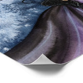 Gothic Dragon Fairy Art Poster van Molly Harrison (Hoek)