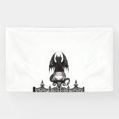 Gothic Dragon Spandoek (Horizontaal)
