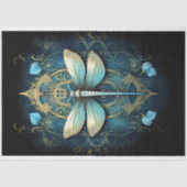 Gothic Dragonfly 1 Decoupage papier (Voorkant)
