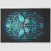 Gothic Dragonfly 2 Decoupage papier (Voorkant)