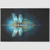 Gothic Dragonfly 4 Decoupage papier (Voorkant)