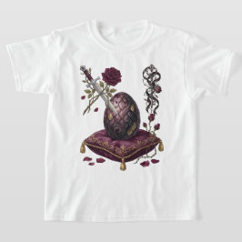 Gothic Draken Schaak Schachmat T-shirt