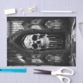 Gothic Dripping 3D Skull Decoupage Papier (Craft)