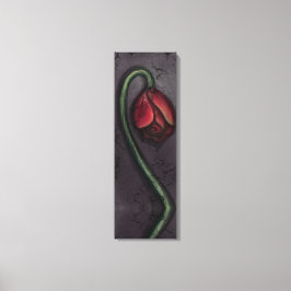 Gothic Dying Roos Haunted House Art Poster Canvas Afdruk