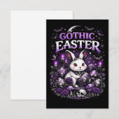 Gothic Easter Bedankkaart (Voorkant / Achterkant)