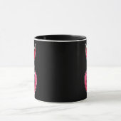 Gothic Easter Bunny – Skull Art - caneca Mok (Midden)