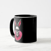 Gothic Easter Bunny – Skull Art - caneca Mok (Voorkant links)