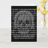 Gothic Edgar Allan E Memento Mori Skull Halloween Kaart (Gele Bloem)