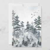 Gothic Een beetje Boo Baby shower Kaart (Achterkant)