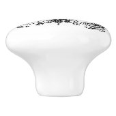 Gothic Egel Anatomie Keramische Knop (Zijkant)