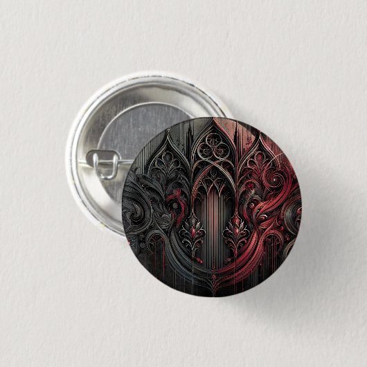 Gothic Elegance Button (Voorkant /achterkant)