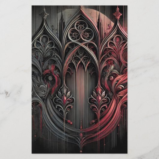Gothic Elegance Custom Flyer (Voorkant)