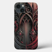 Gothic Elegance iPhone Case (Achterkant)